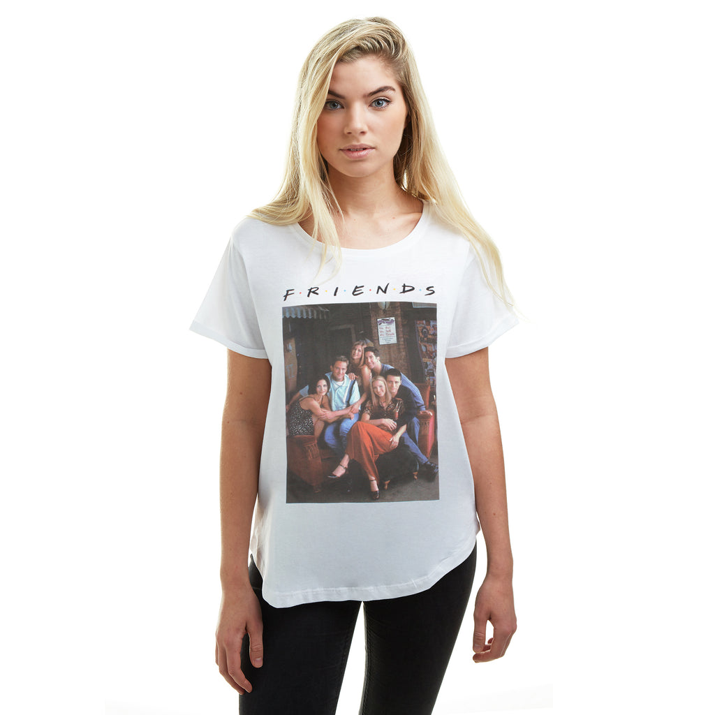 Friends Ladies - Characters - T-shirt - White