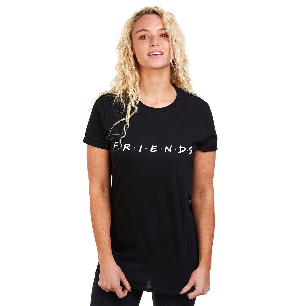 Friends Ladies - Titles - T-shirt - Black