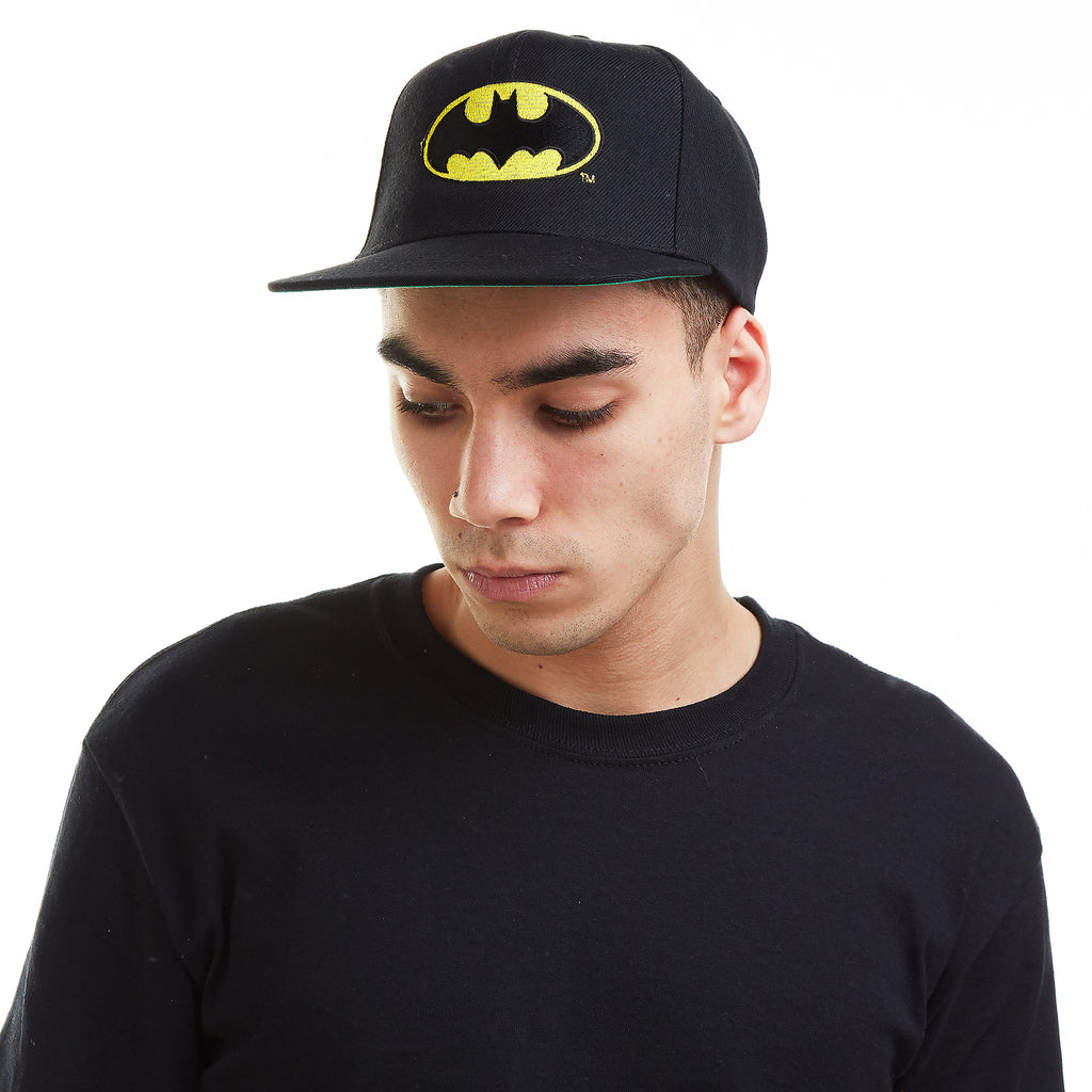 DC Comics Mens - Batman Logo - Cap - Black