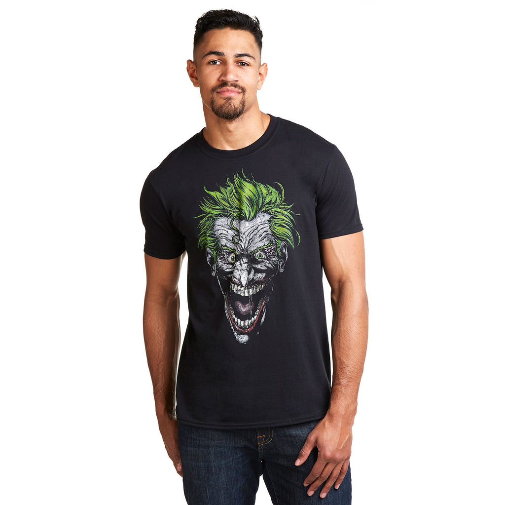 DC Comics Mens - The Joker - T-Shirt - Black