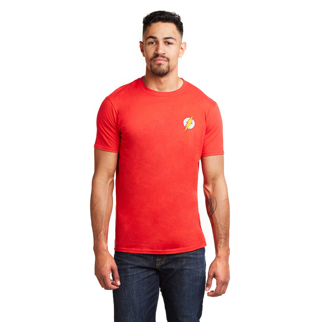 DC Comics Mens - Flash Core - T-shirt - Red