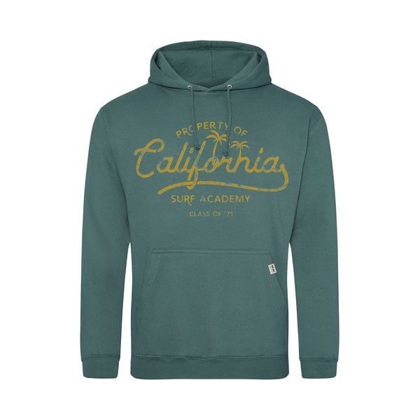 Pure Juice Mens - Property Of - Pullover Hood - Moss Green