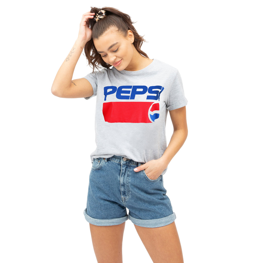 Pepsi Ladies - Pepsi 1991 - T-Shirt - Grey Marl