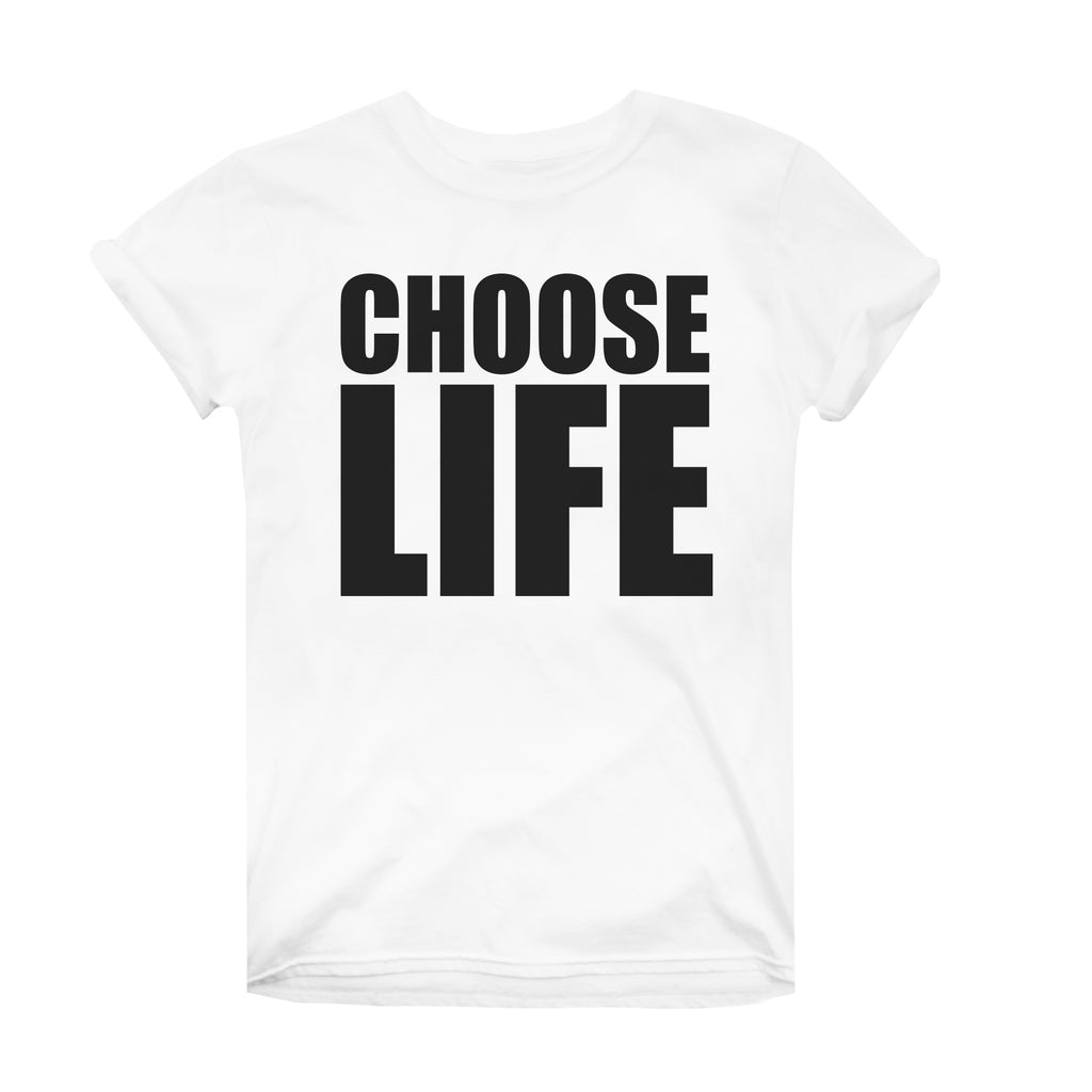 Wham Ladies - Choose Life - T-Shirt - White