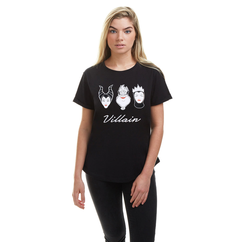 Disney Ladies - Disney Villain - T-shirt - Black
