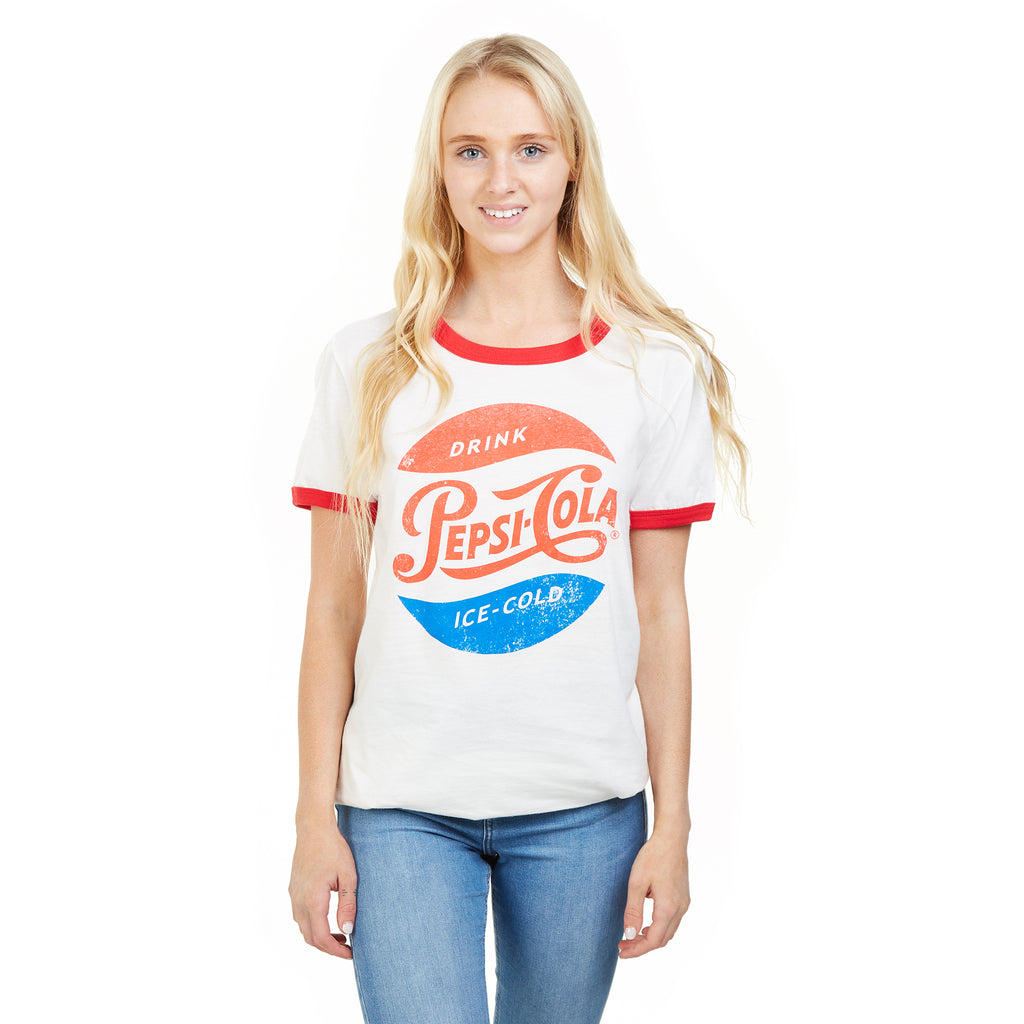 Pepsi Ladies - Ice Cold - T-Shirt - White