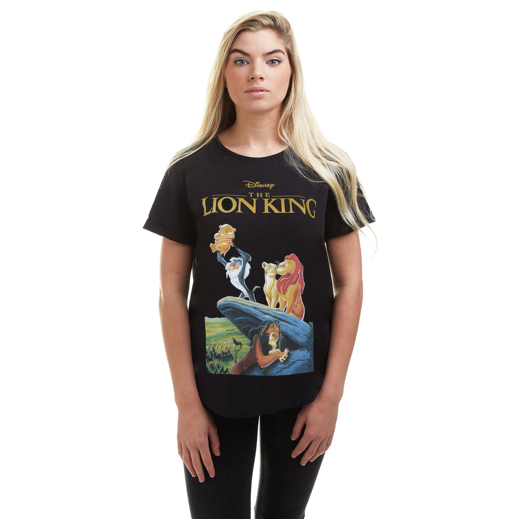 Disney Ladies - Lion King - VHS - T-shirt - Black