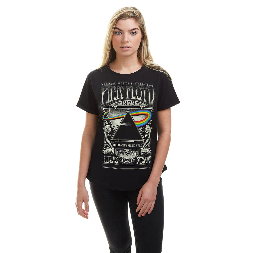 Pink Floyd Ladies - Carnegie - T-shirt - Black