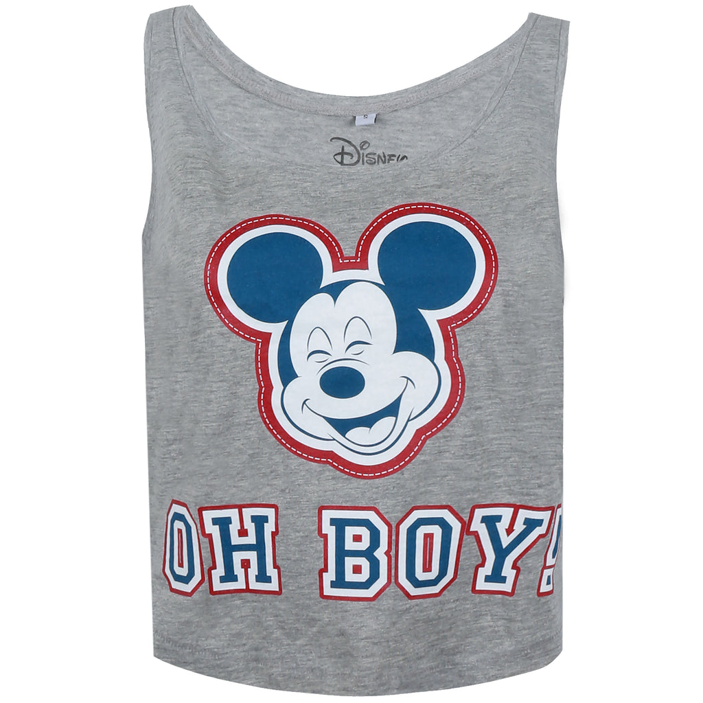 Disney Ladies - Oh Boy - Vest - Grey Heather