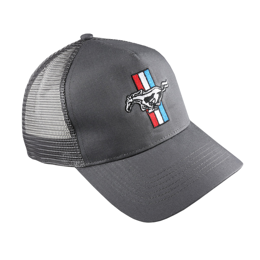 Ford Mens - Mustang Logo - Cap - Graphite Grey