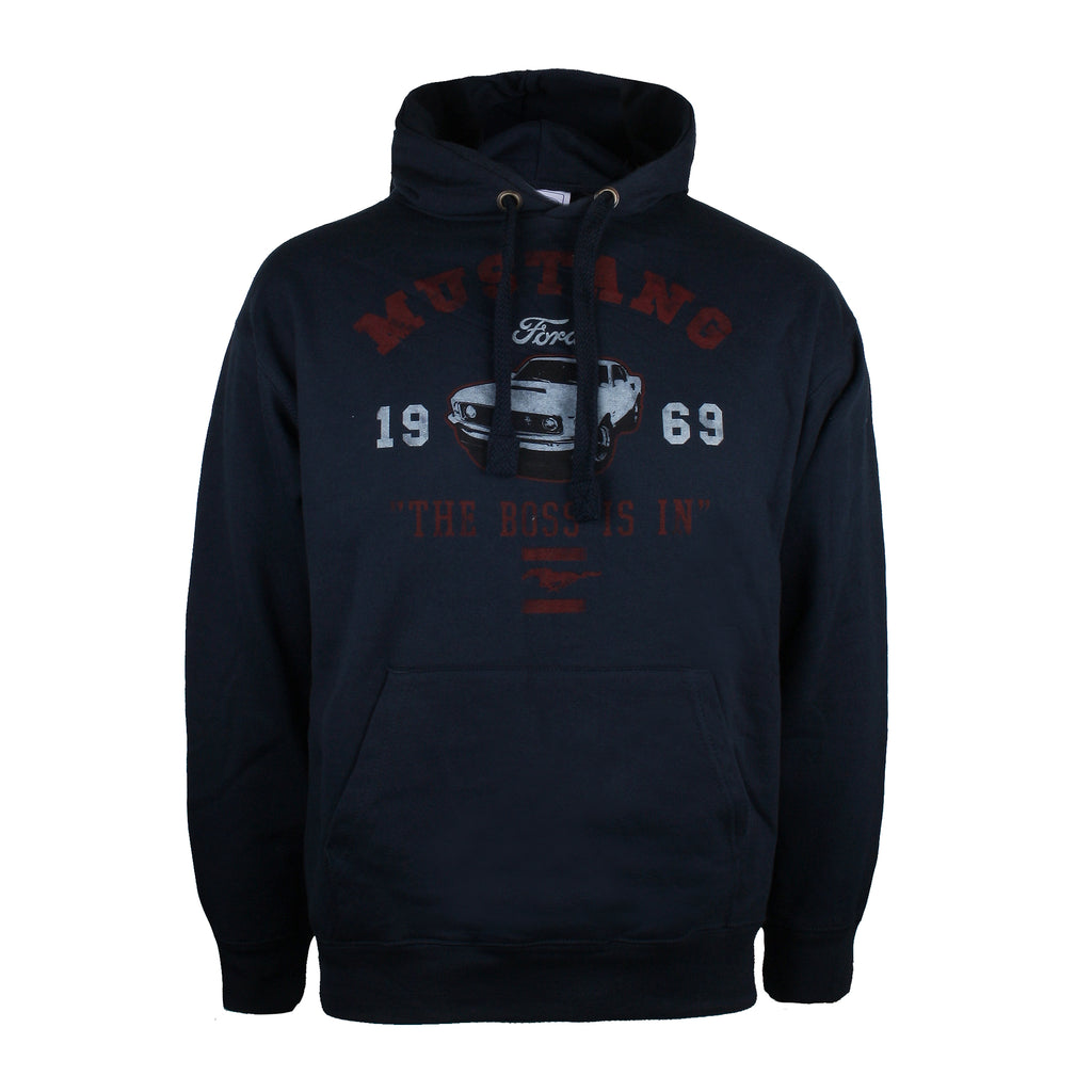Ford Mens - The Boss Is In - Pullover Hood - Navy