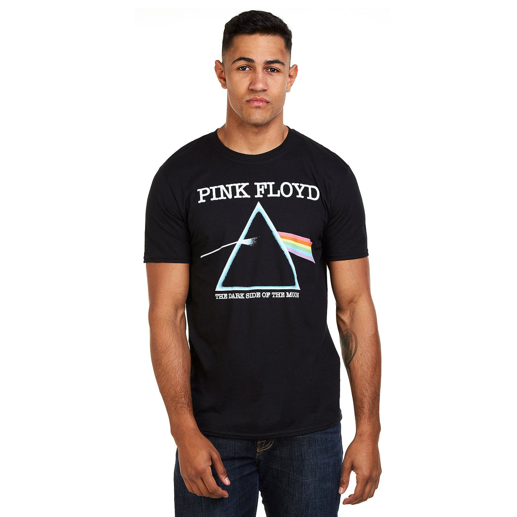 Pink Floyd Mens - Dark Side Cover - T-Shirt - Black