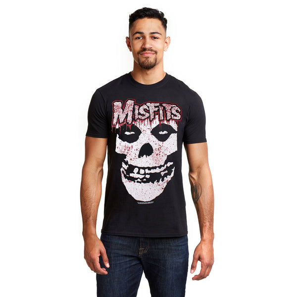 Misfits Mens - Ripping Skull - T-Shirt - Black - CLEARANCE