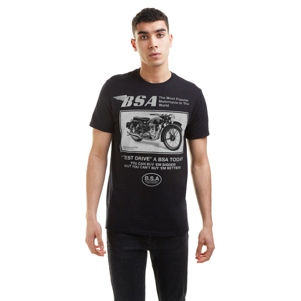 BSA Mens - Test Drive - T-Shirt - Black