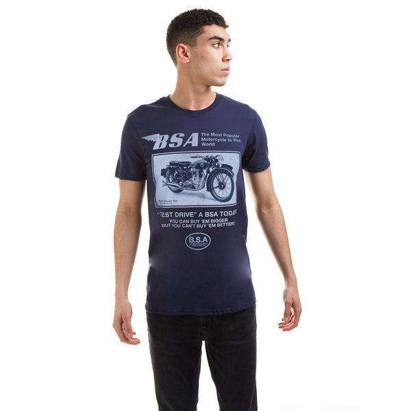 BSA Mens - Test Drive - T-Shirt - Navy