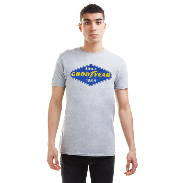 Goodyear Mens - Diamond - T-shirt - Grey Heather