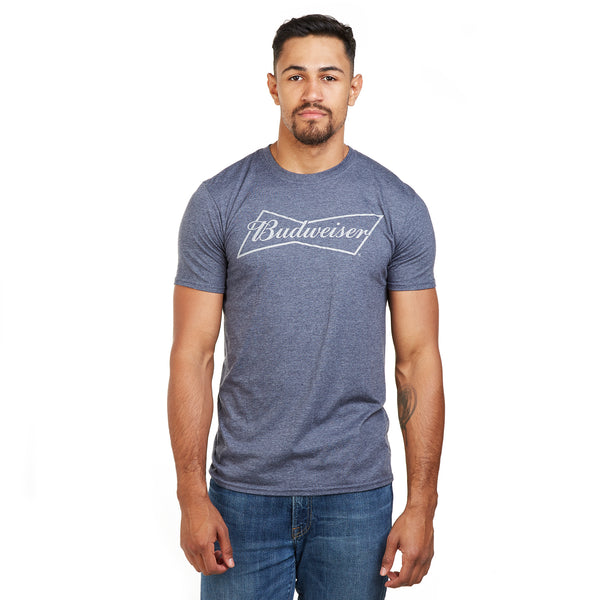 Budweiser Mens - Bow - T-Shirt - Navy