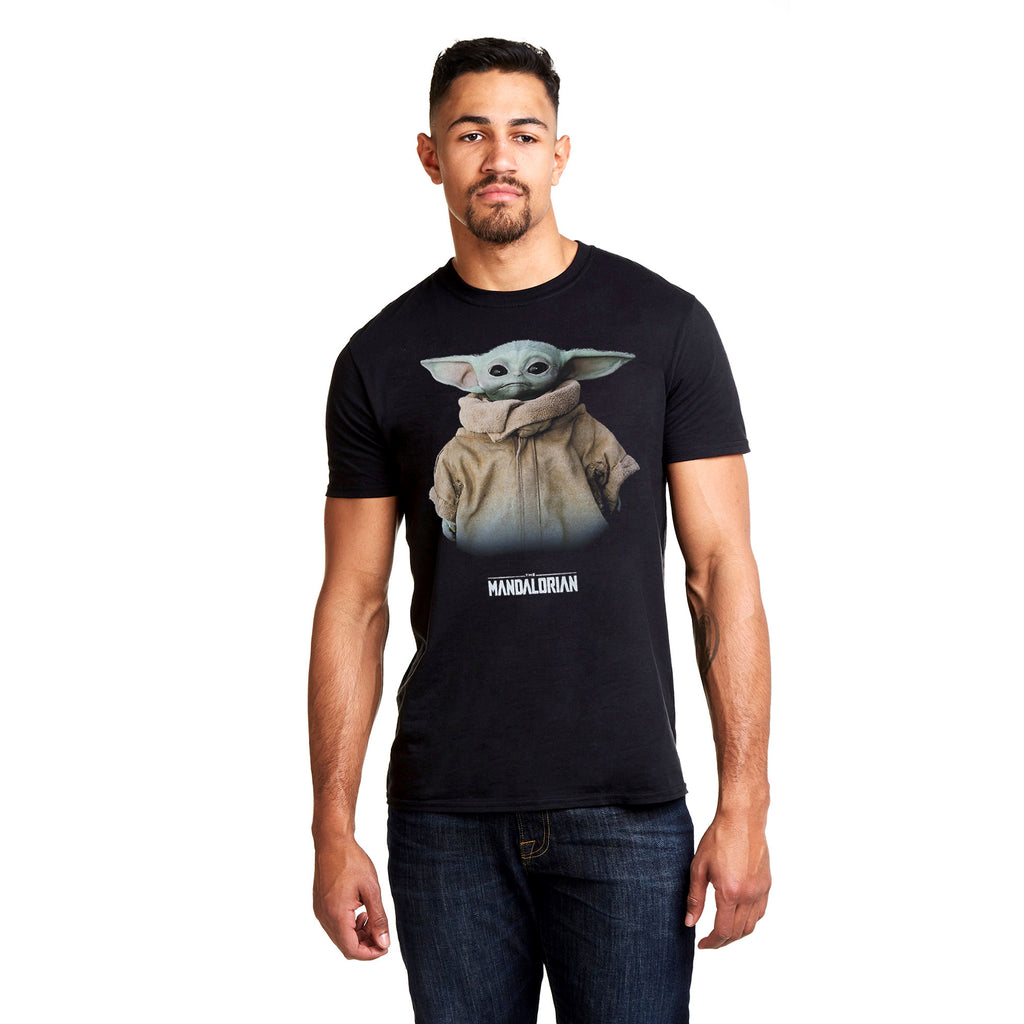 Star Wars Mandalorian Mens - The Child - T-shirt - Black