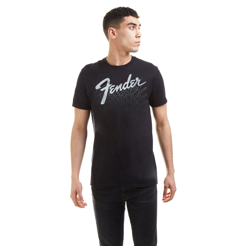 Fender Mens - Fade - T-shirt - Black