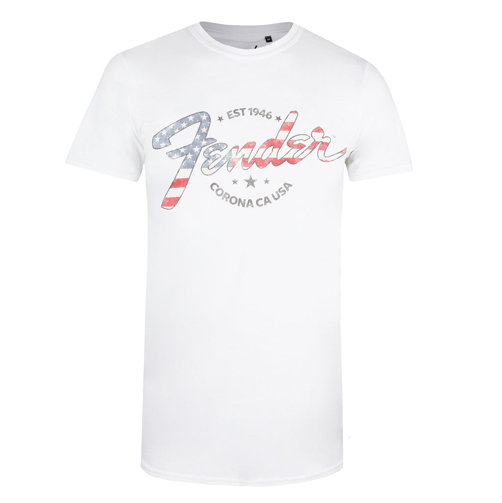Fender Mens - USA - T-shirt - White