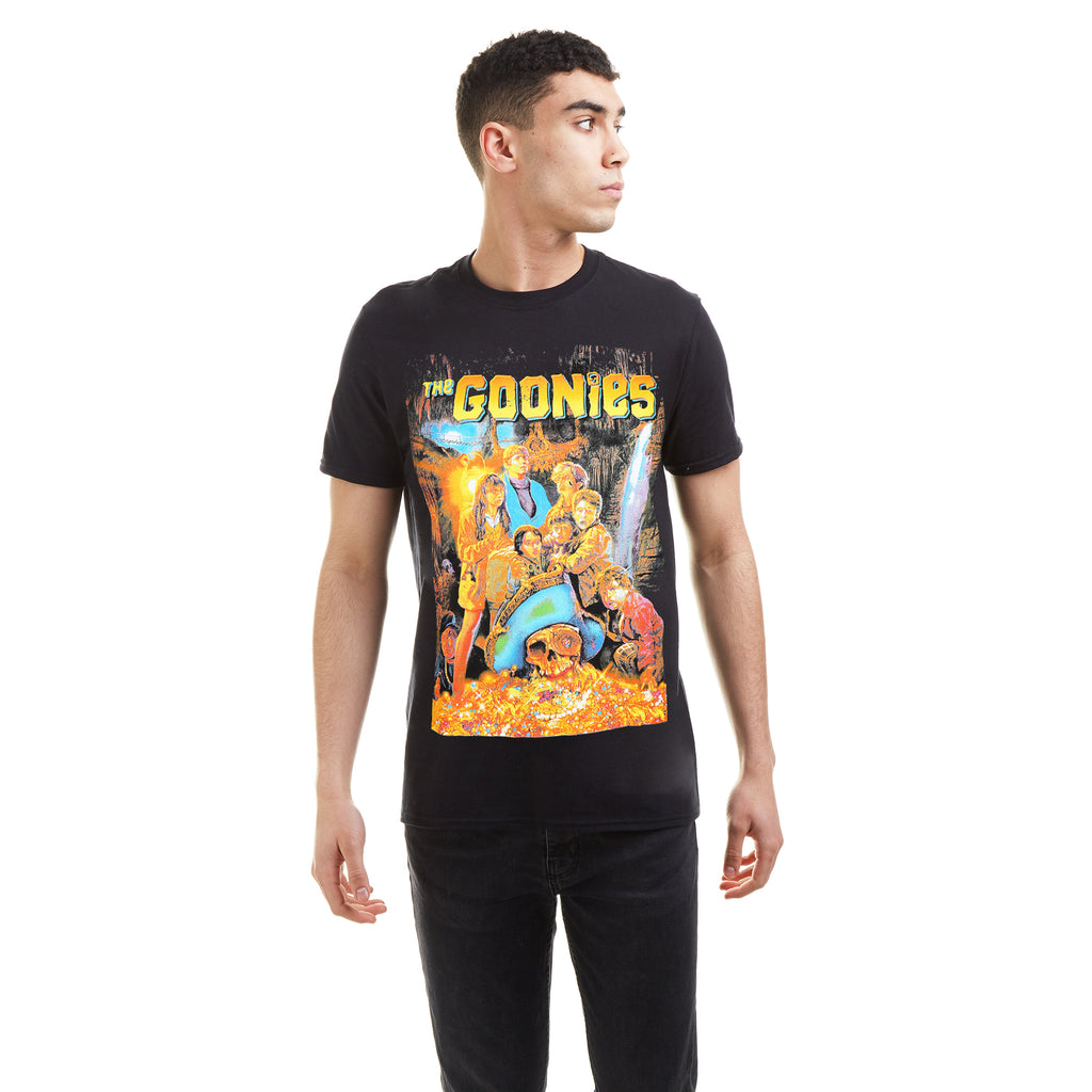 The Goonies Mens - Poster - T-shirt - Black