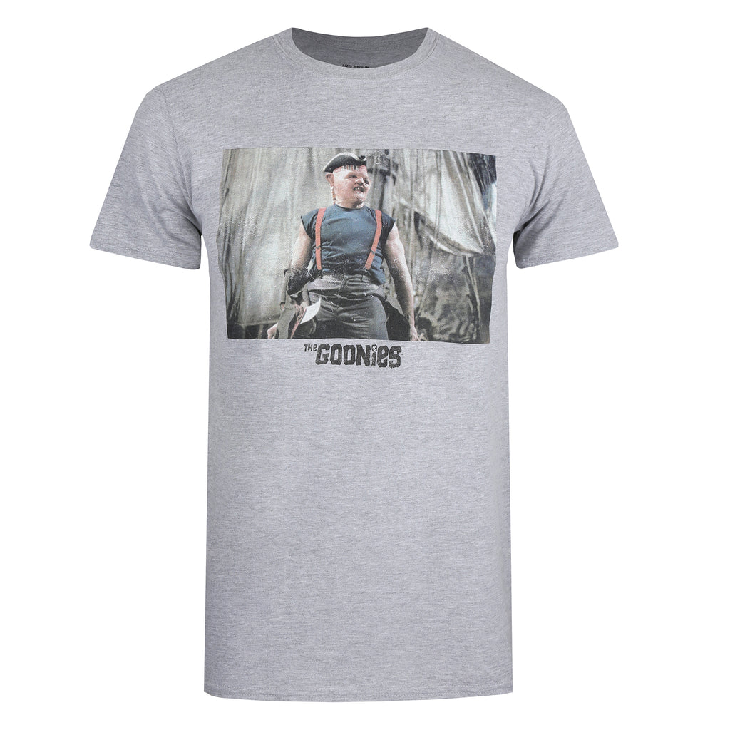 The Goonies Mens - Sloth - T-shirt - Grey Heather