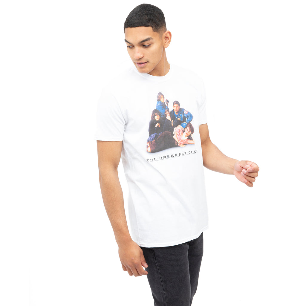 The Breakfast Club Mens - Breakfast Club - T-shirt - White