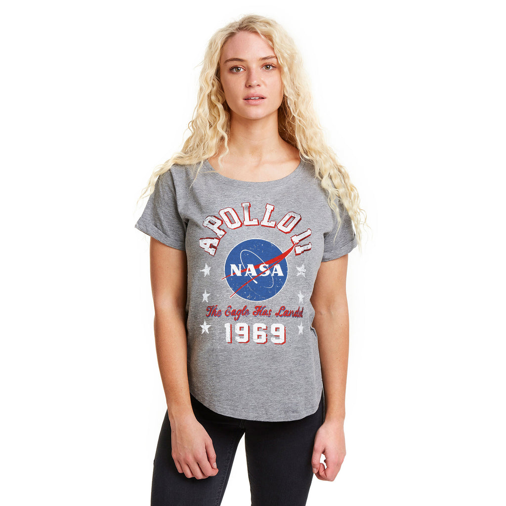 NASA Ladies - NASA 1969 - T-Shirt - Graphite Heather