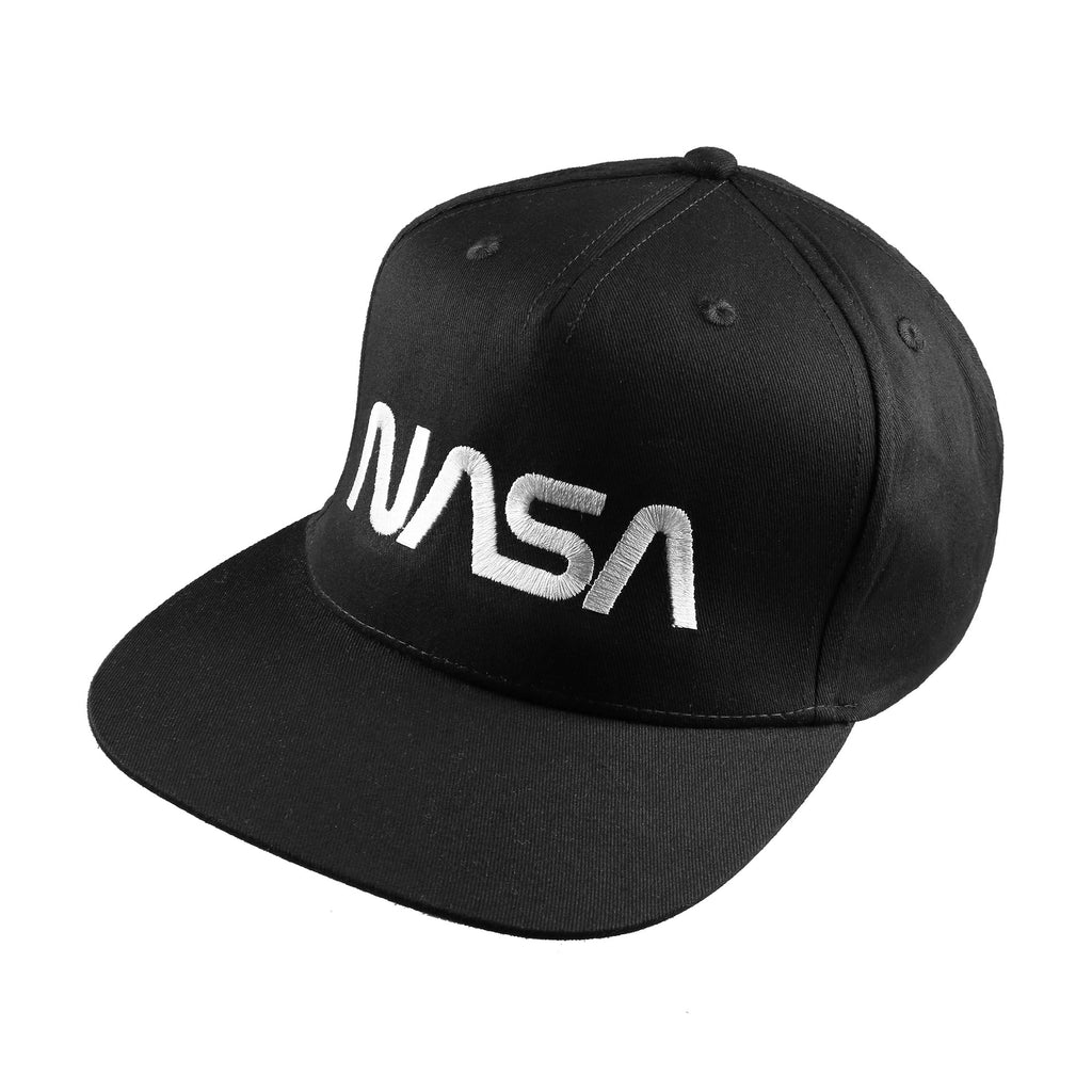 NASA Mens - Space Station - Snapback Cap - Black