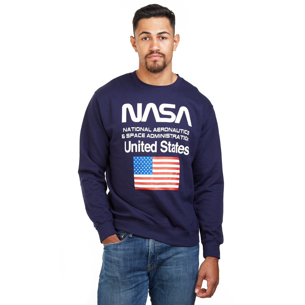 NASA Mens - Administration - Crew Sweat - Navy