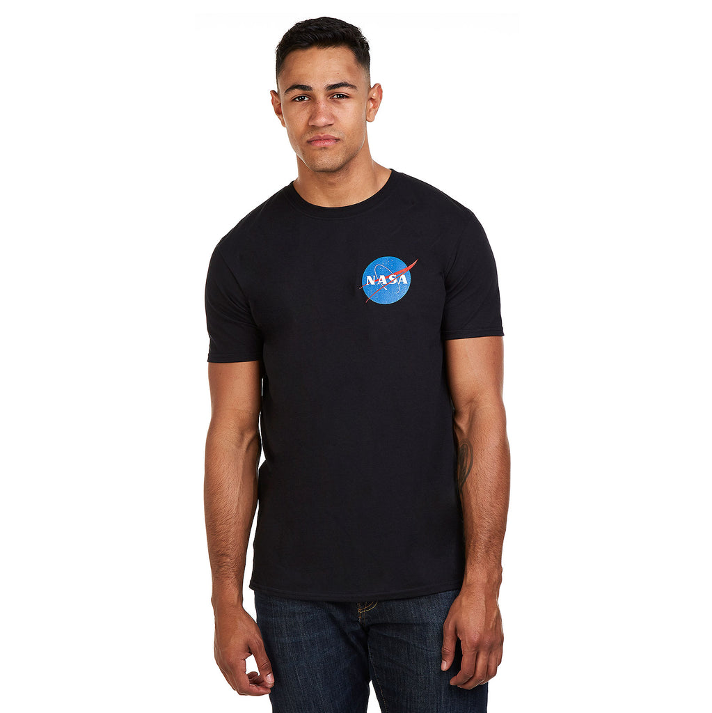 NASA Mens - Core Logo - T-Shirt - Black