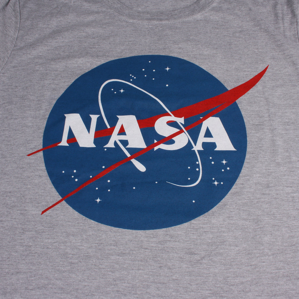 Men's NASA Logo T-Shirt - Navy Blue Heather - Small