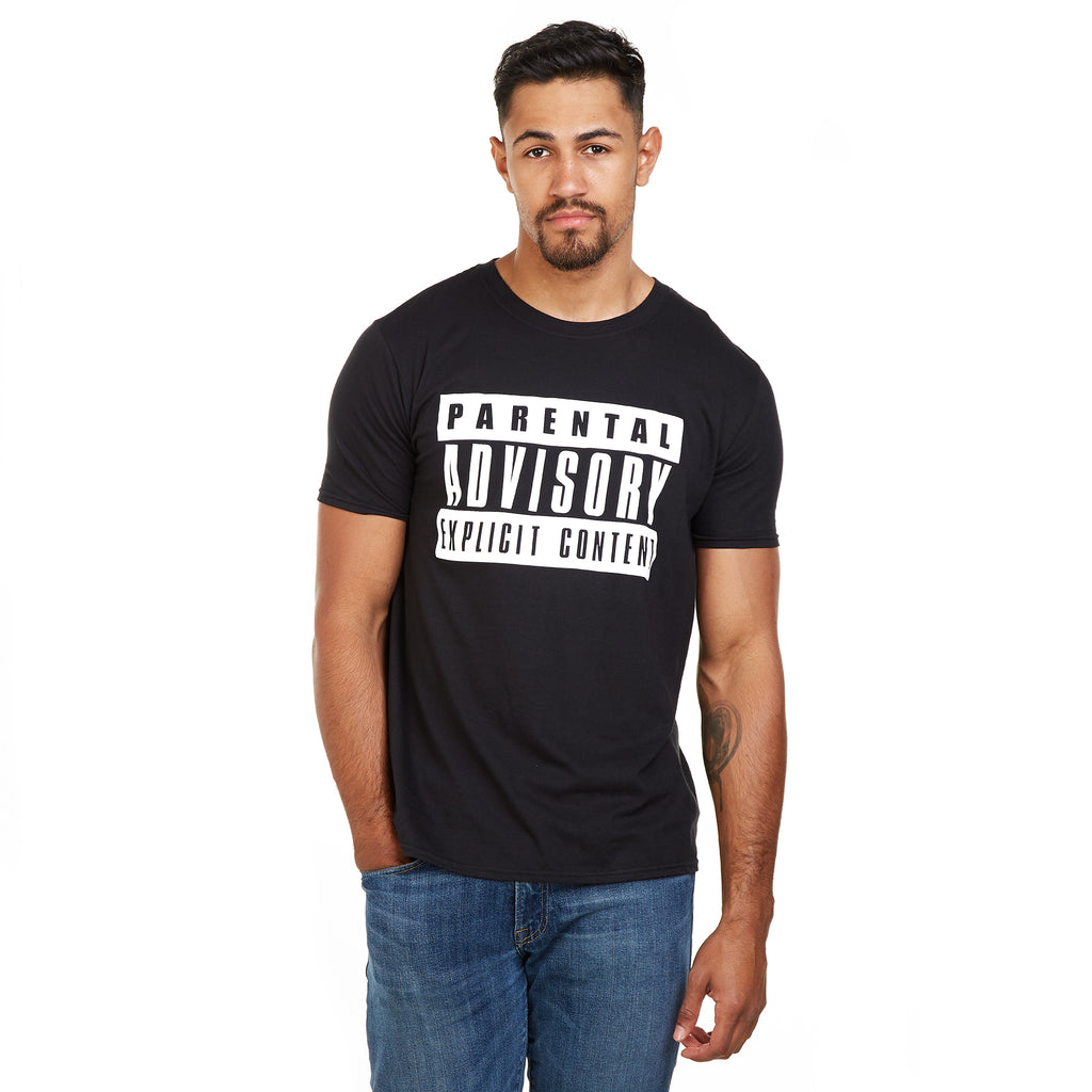 Parental Advisory Mens - Parental Advisory - T-Shirt - Black