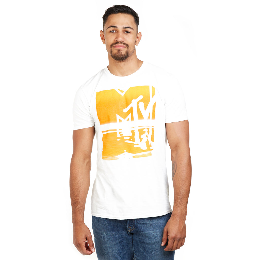 MTV Mens - Summer Reflection - T-Shirt - White