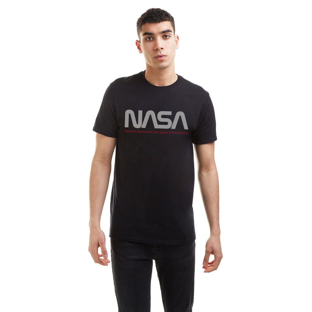 NASA Mens - Insignia - T-shirt - Black