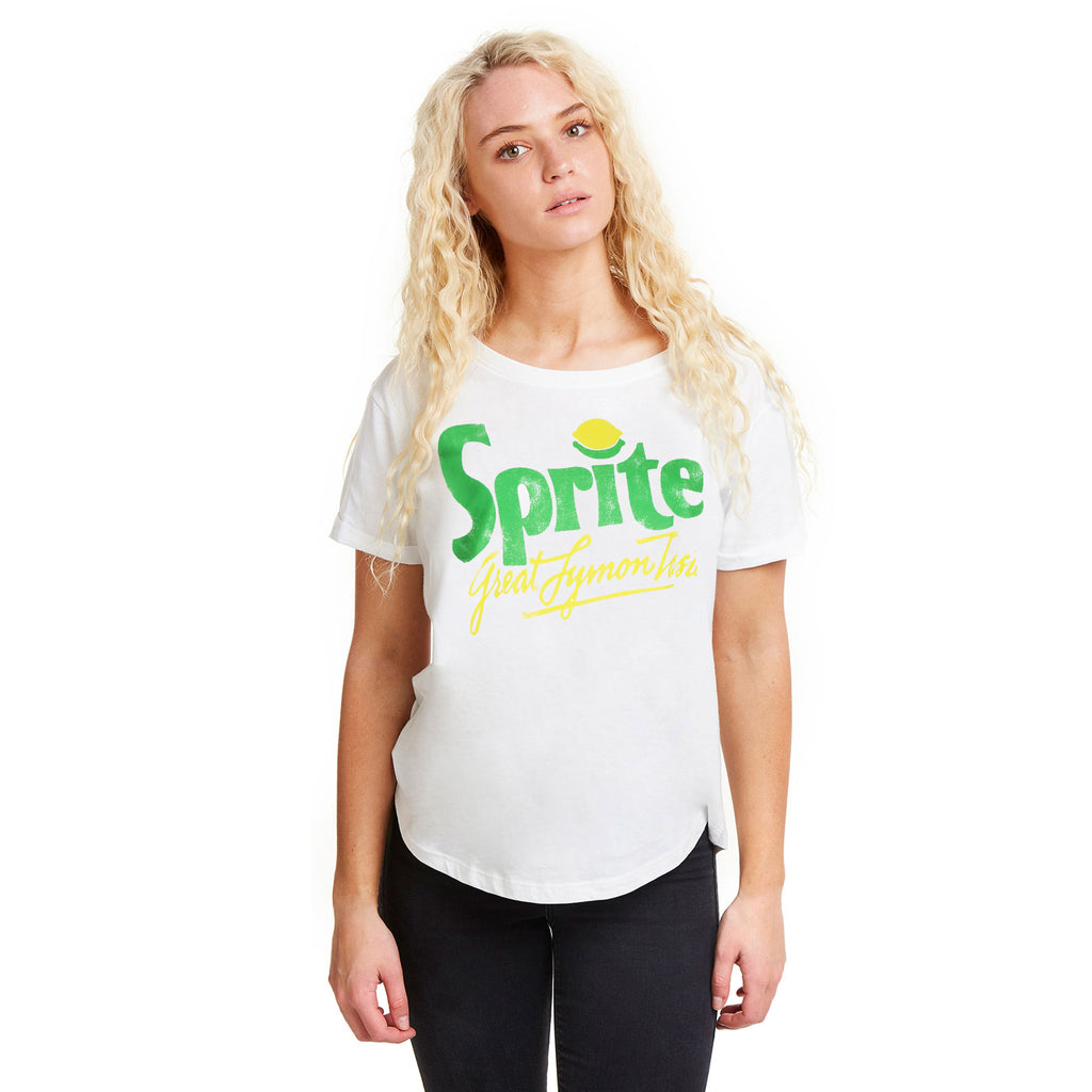 Truffle Shuffle Ladies - Retro Sprite Logo - T-shirt - White