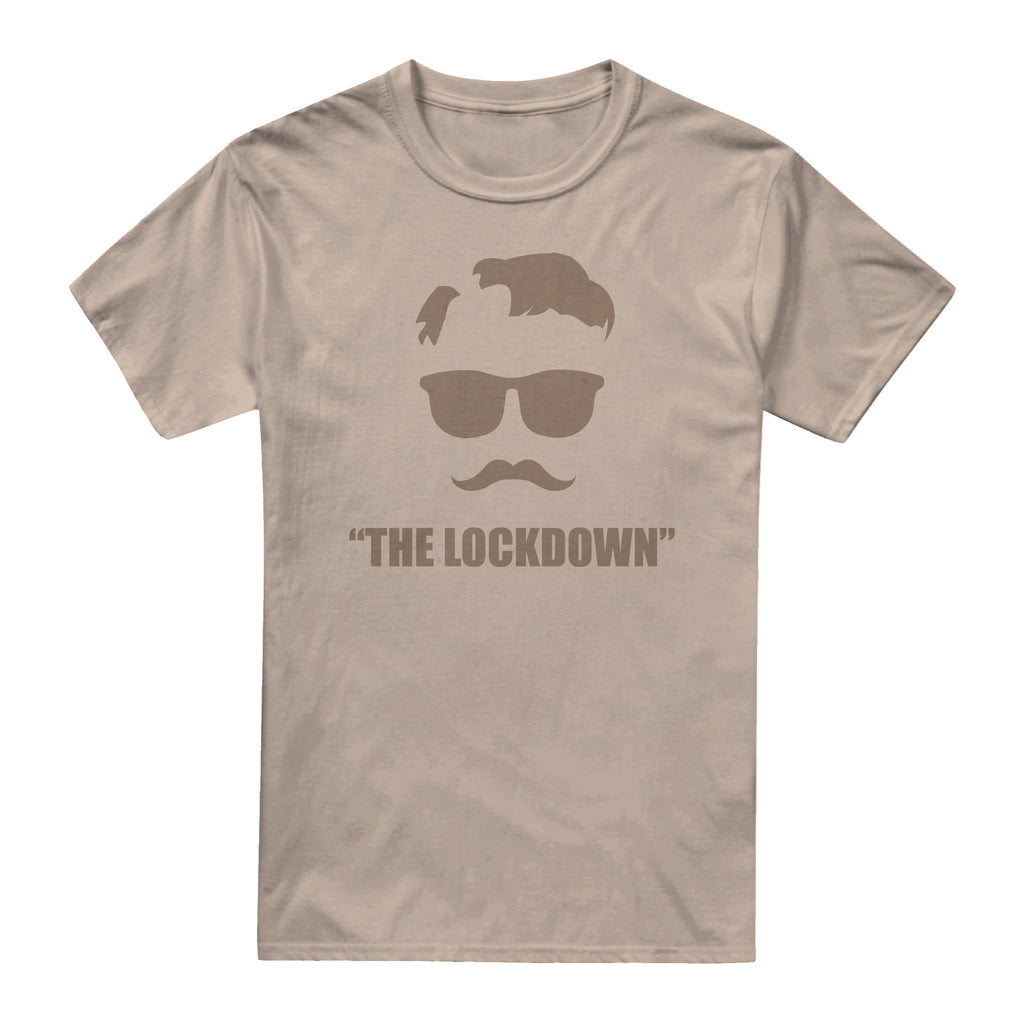 Social Distancers Unisex - The Lockdown Haircut - T-shirt - Sand