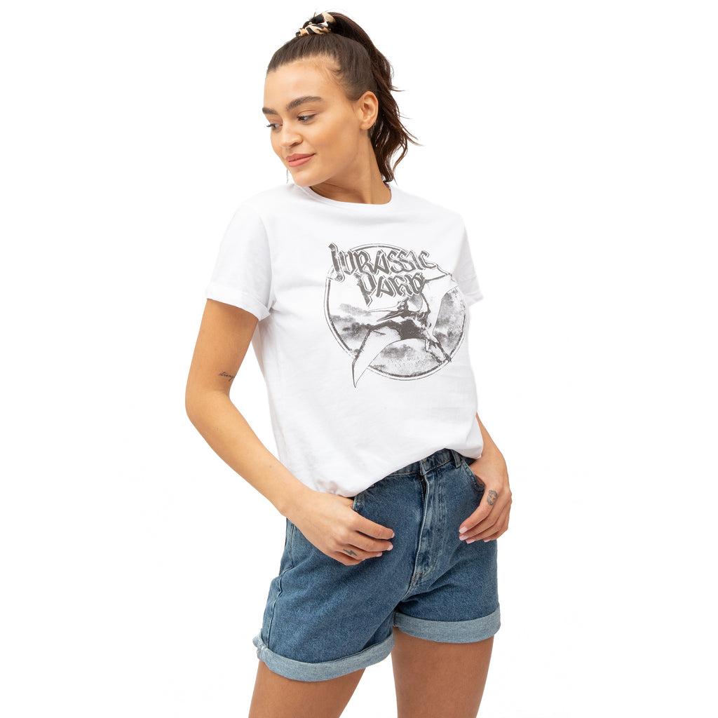 Jurassic Park Ladies - Rock - T-shirt - White