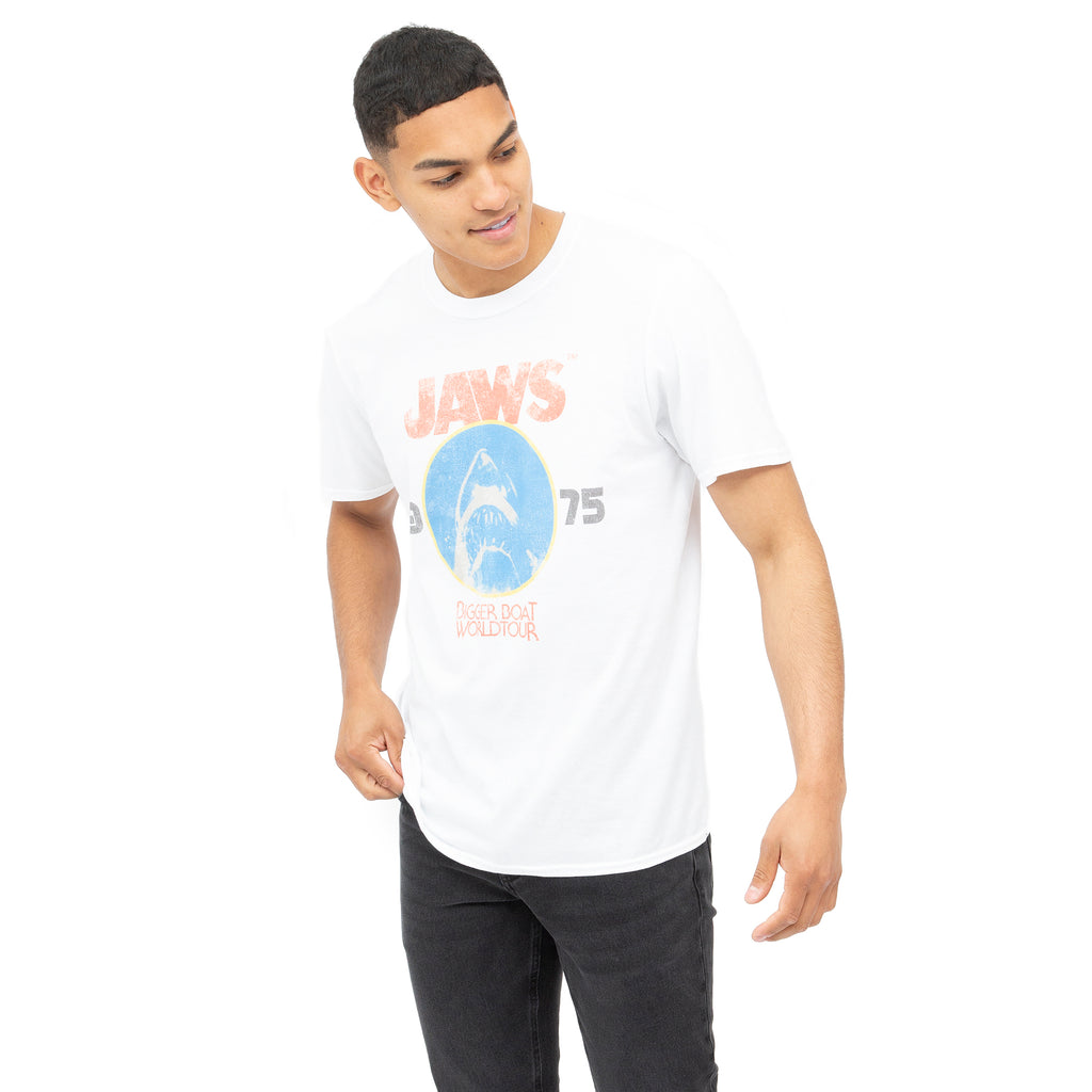 Jaws Mens - World Tour - T-shirt - White
