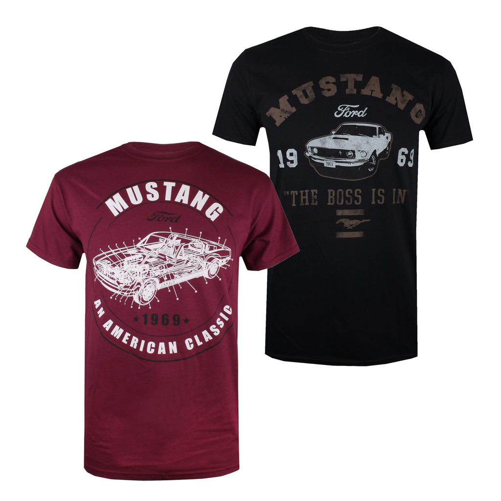 FORD - MUSTANG PACK - MENS T-SHIRT -