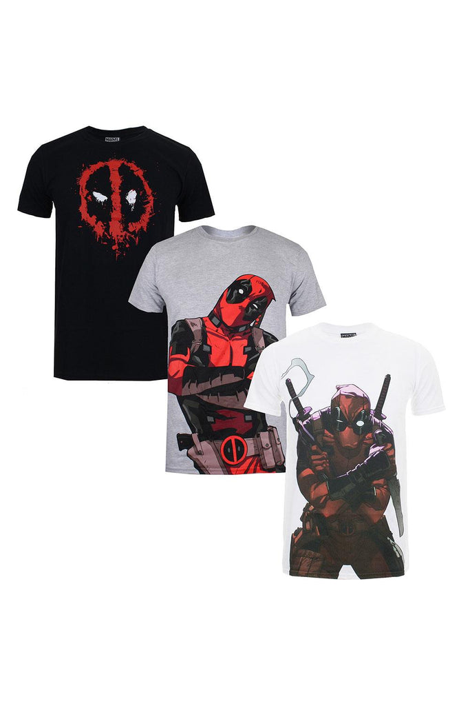 Marvel - Deadpool Pack - Mens - T-shirt Pack